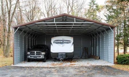 30x35x12 Metal RV cover