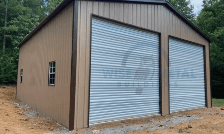 36x40x18 Commercial Metal Garage