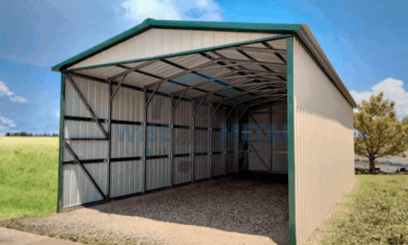20x40x12 Metal RV Cover