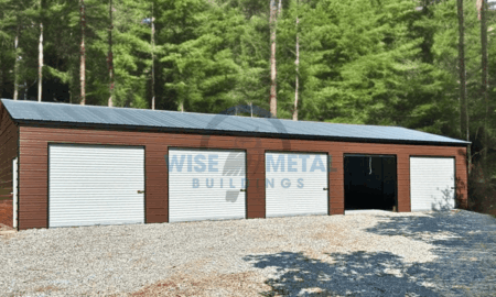 30x60x10 Metal Garage Building