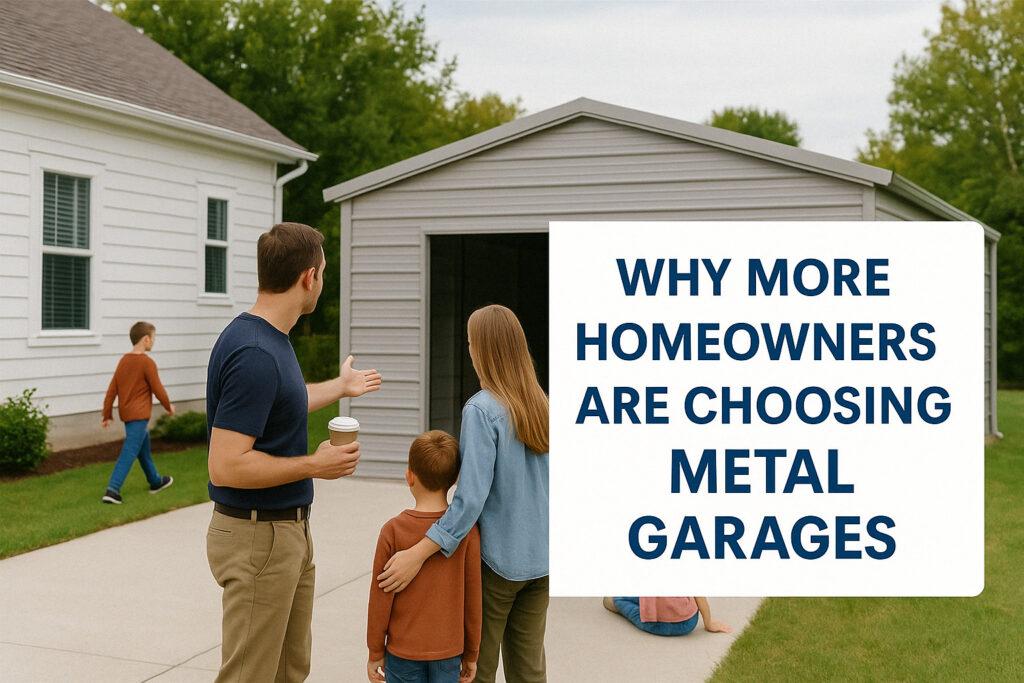 Why More Homeowners Are Choosing Metal Garages