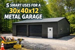 5 Smart Uses for a 30x40x12 Metal Garage (And Who It’s Best For)