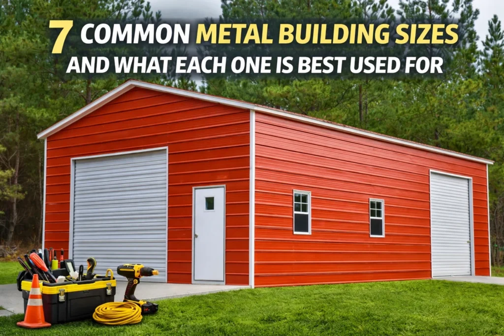 7 Common Metal Building Sizes and What Each One Is Best Used For